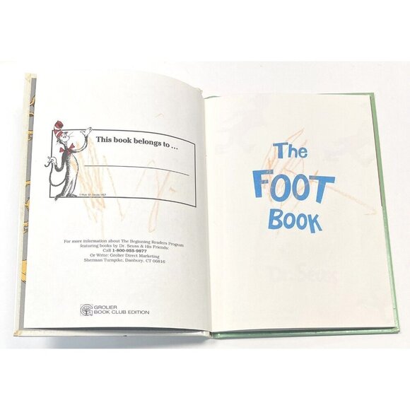 Lot 7 DR. SEUSS Hardcover BOOKS Fox in Socks Foot Book Wocket in My Pocket Fish - Picture 7 of 16